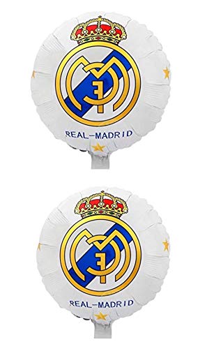 Moreel onderwijs Kolonel Norm Real Madrid Fc Birthday Party Decoration Helium Balloon 18" – Kids Planet  Soccer